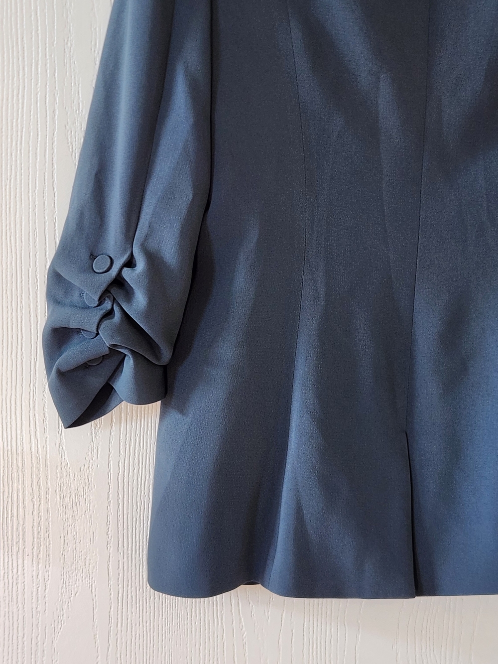 cinq a sept Slate Blue Single-Button Blazer - Picture 4 of 9